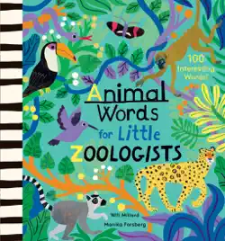 animal words for little zoologists book cover image