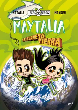 maytalia y el planeta tierra imagen de la portada del libro