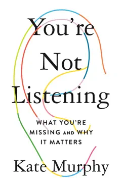 you're not listening book cover image