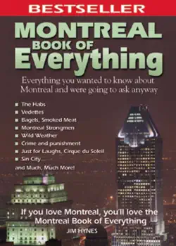 montreal book of everything book cover image