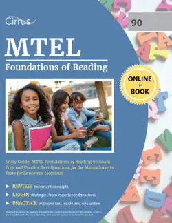 mtel foundations of reading study guide book cover image