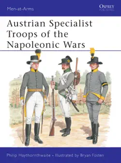 austrian specialist troops of the napoleonic wars book cover image