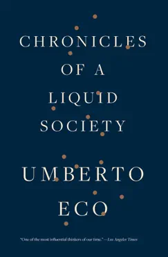 chronicles of a liquid society book cover image