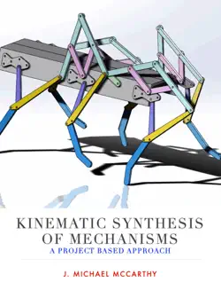 kinematic synthesis of mechanisms book cover image