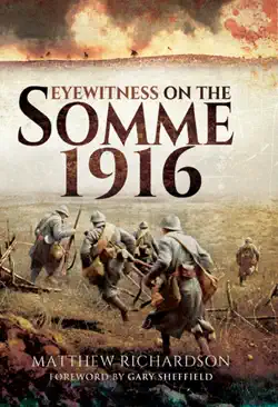 eyewitness on the somme 1916 book cover image