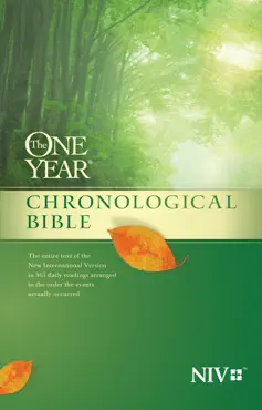 the one year chronological bible niv book cover image