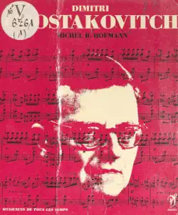 dimitri chostakovitch imagen de la portada del libro