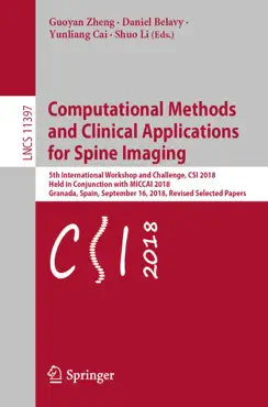 computational methods and clinical applications for spine imaging book cover image
