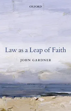 law as a leap of faith book cover image