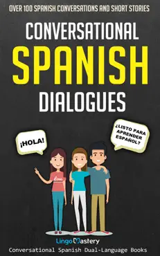 conversational spanish dialogues book cover image