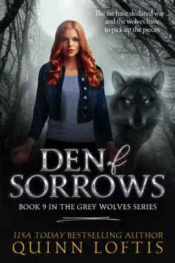 den of sorrows, book 9 of the grey wolves series book cover image