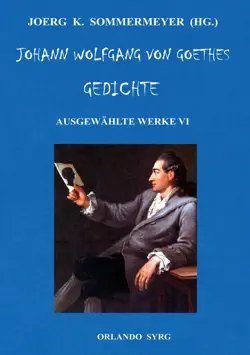 johann wolfgang von goethes gedichte book cover image
