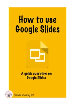 how to use google slides book cover image