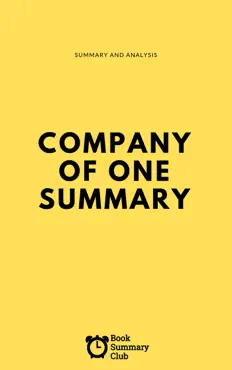 company of one summary book cover image