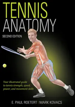 tennis anatomy book cover image