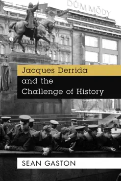 jacques derrida and the challenge of history book cover image