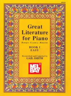 great literature for piano book 1 book cover image
