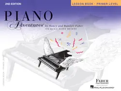 piano adventures - primer level lesson book book cover image