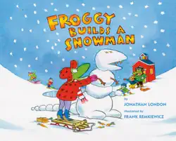 froggy builds a snowman book cover image