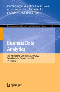 business data analytics book cover image