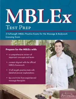 mblex test prep book cover image