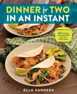dinner for two in an instant book cover image
