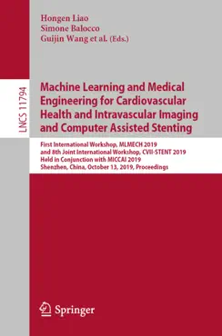 machine learning and medical engineering for cardiovascular health and intravascular imaging and computer assisted stenting book cover image