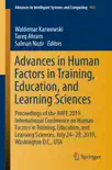 Advances in Human Factors in Training, Education, and Learning Sciences synopsis, comments