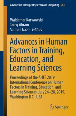 advances in human factors in training, education, and learning sciences book cover image