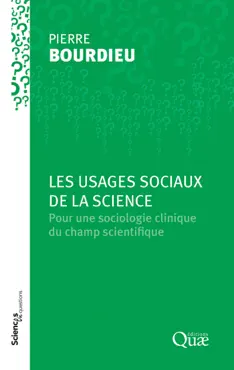 les usages sociaux de la science imagen de la portada del libro