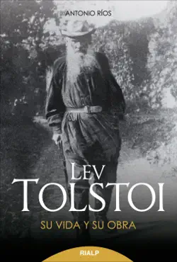 lev tolstoi. su vida y su obra. imagen de la portada del libro