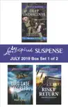 Harlequin Love Inspired Suspense July 2019 - Box Set 1 of 2 synopsis, comments