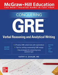 mcgraw-hill education conquering gre verbal reasoning and analytical writing, second edition book cover image
