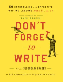 don't forget to write for the secondary grades book cover image