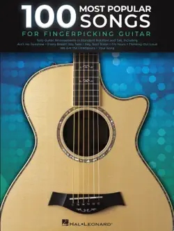100 most popular songs for fingerpicking guitar book cover image