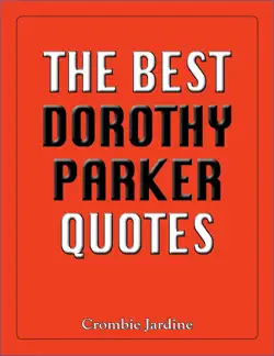 the best dorothy parker quotes book cover image