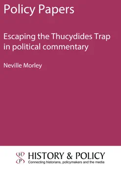 escaping the thucydides trap in political commentary book cover image
