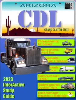 cdl arizona commercial drivers license exam prep 2023 book cover image