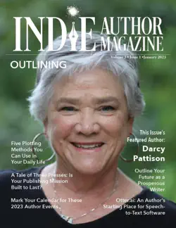 indie author magazine featuring darcy pattison book cover image