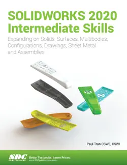 solidworks 2020 intermediate skills book cover image