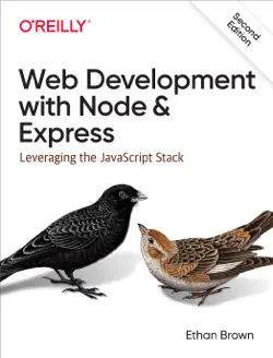 web development with node and express book cover image