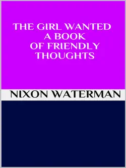 the girl wanted - a book of friendly thoughts book cover image