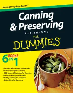 canning and preserving all-in-one for dummies book cover image