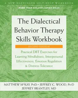 the dialectical behavior therapy skills workbook book cover image