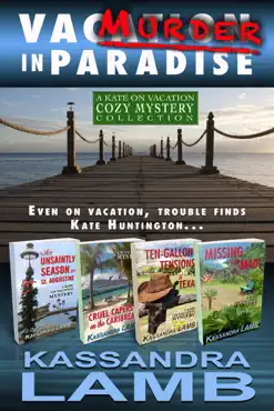 murder in paradise: the kate on vacation cozy mysteries collection book cover image