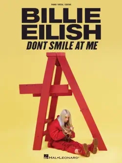 billie eilish - don't smile at me songbook book cover image