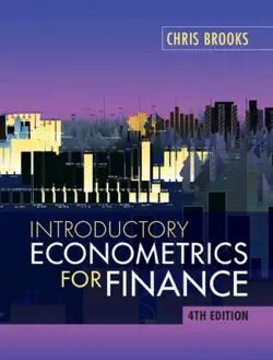 introductory econometrics for finance book cover image