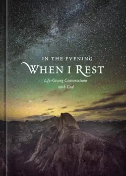 in the evening when i rest book cover image