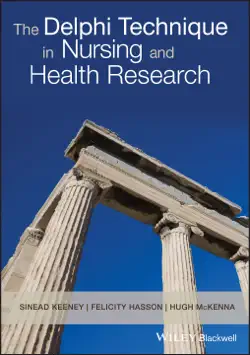 the delphi technique in nursing and health research book cover image