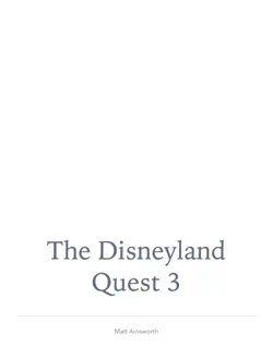 the disneyland quest 3 book cover image